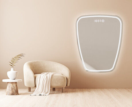 Irregular Mirror LED Lighted decorative design Z223 #4