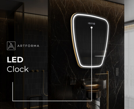 Irregular Mirror LED Lighted decorative design Z223 #8