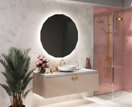 Backlit LED Bathroom Mirror L112 #2