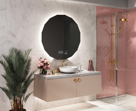 Backlit LED Bathroom Mirror L113 #2