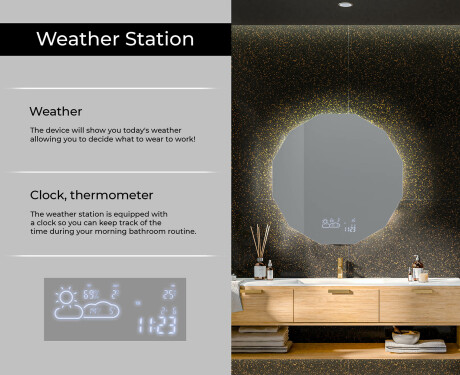 Backlit LED Bathroom Mirror L113 #10