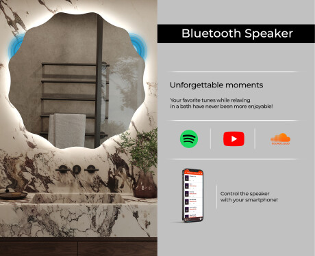 Backlit LED Bathroom Mirror L192 #9