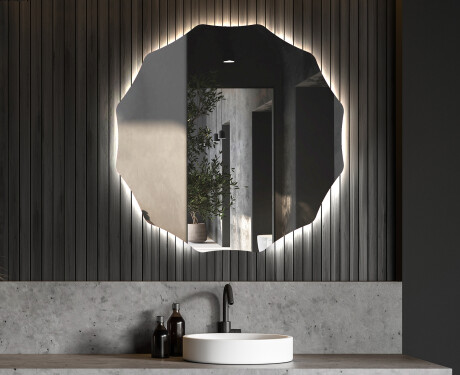 Backlit LED Bathroom Mirror L193