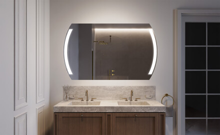 Designer Backlit LED Bathroom Mirror L68