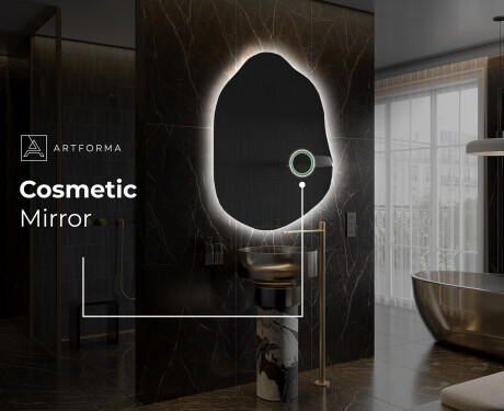 Irregular Mirror LED Lighted decorative design E221 #5