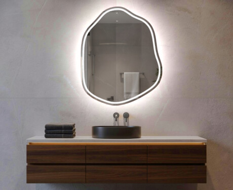 Irregular Mirror LED Lighted decorative design E223