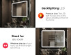 PremiumLine Illuminated Bathroom LED Lighted Mirror L141 #5