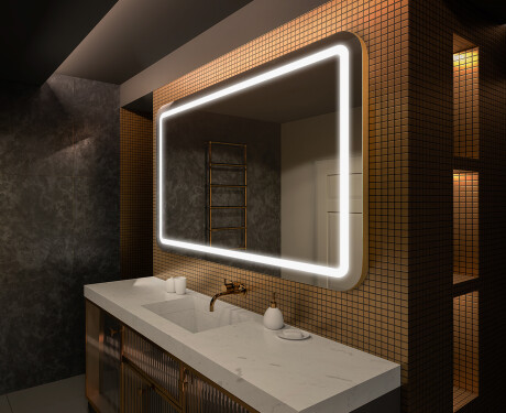 Illuminated Bathroom Mirror LED Lighting L143 #1
