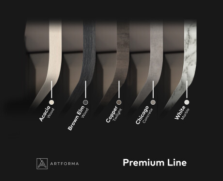 Illuminated Bathroom Mirror LED Lighting L143 #3