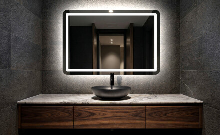 Illuminated Bathroom Mirror LED Lighting L143