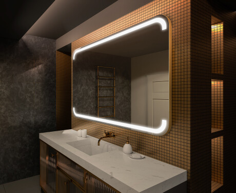 PremiumLine Illuminated Bathroom LED Lighted Mirror L145 #1